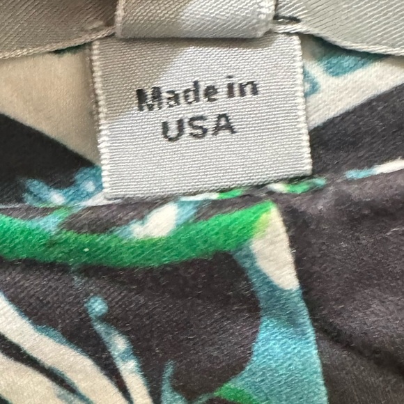 Zac Posen Tropical Leaf Print Sheath Dress Size 4 - Picture 5 of 6